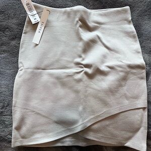 Talula Asymmetrical Cream Skirt